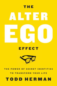 The cover of the book "The Alter Ego Effect" by Todd Herman.