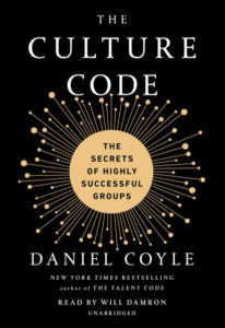 The cover of the book "The Culture Code" by Daniel Coyle.