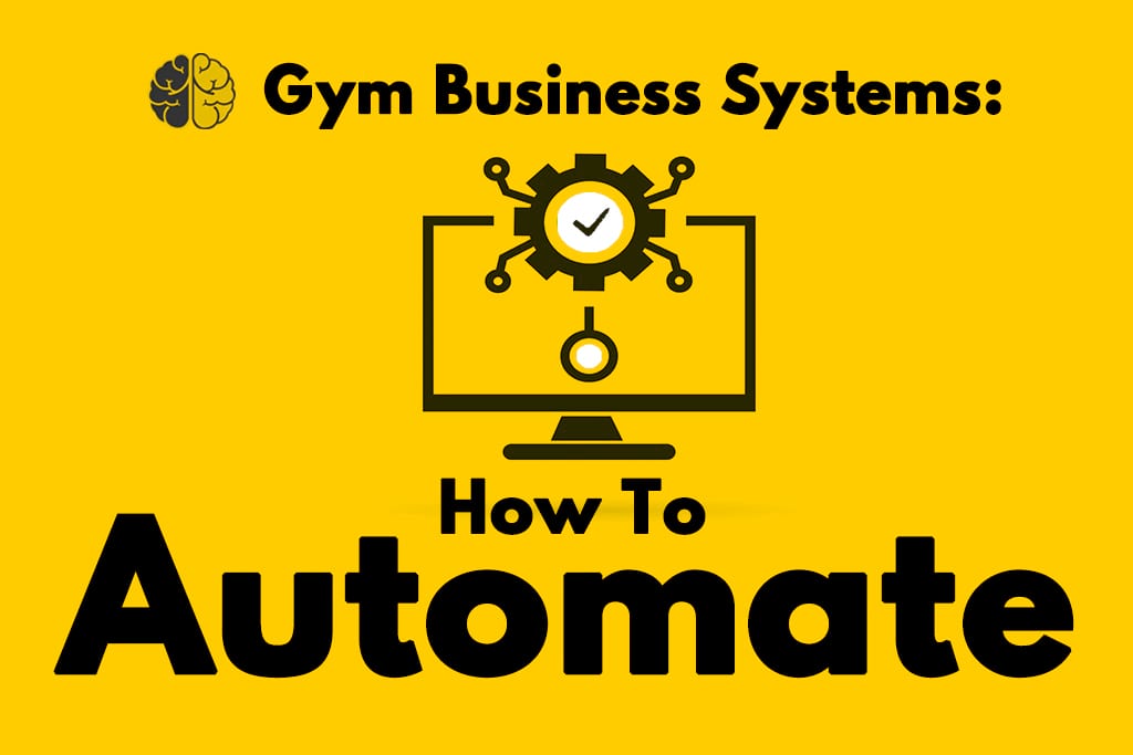 A computer monitor revealing gears and systems - Gym Business Systems - How to Automate