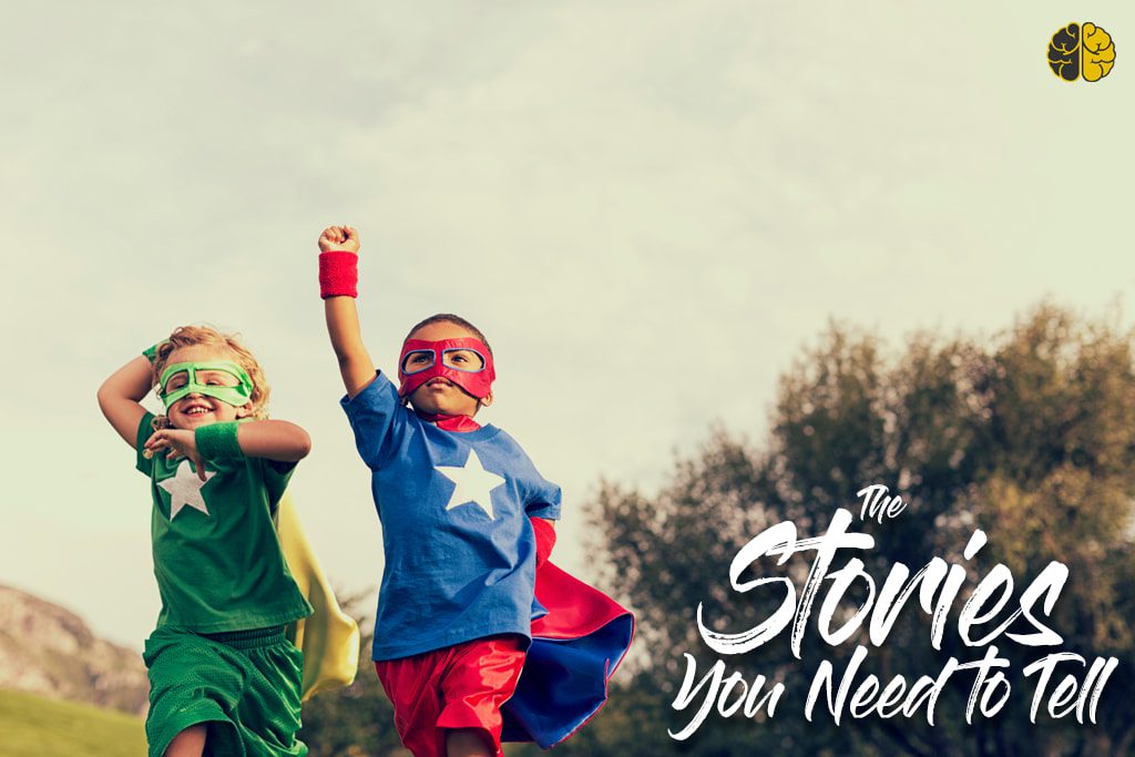 two young superheroes - the stories you need to tell