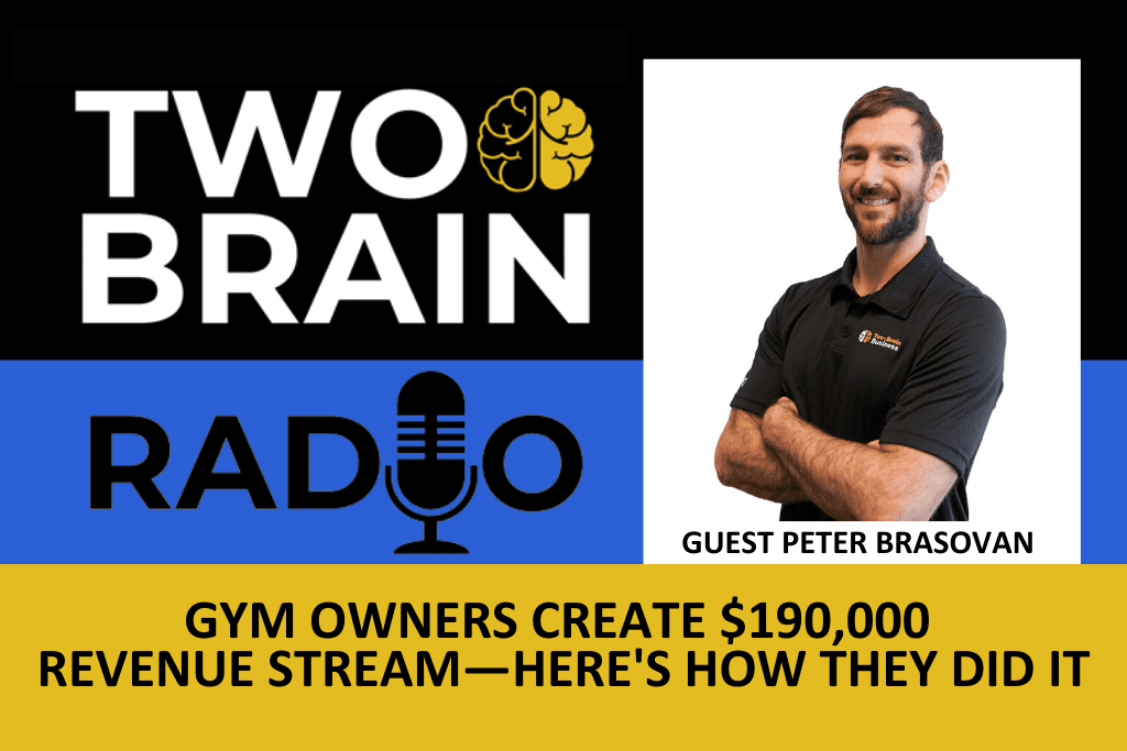 Picture of Peter Brasovan with title text reading "Gym Owners Create $190,000 Revenue Stream—Here’s How They Did It"