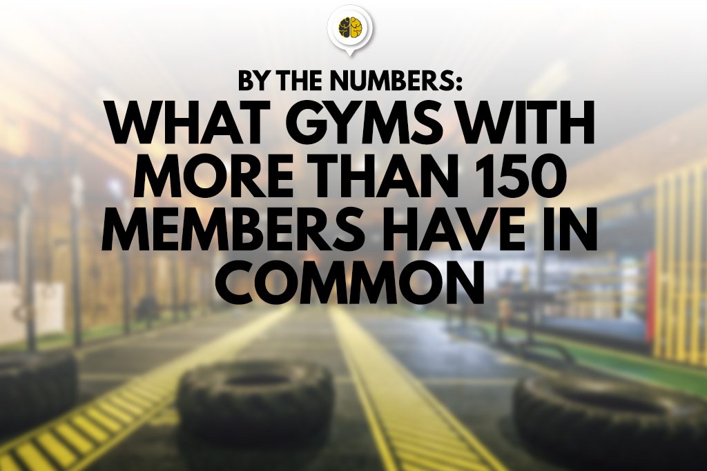 A large, successful gym - what gyms with more than 150 members have in common