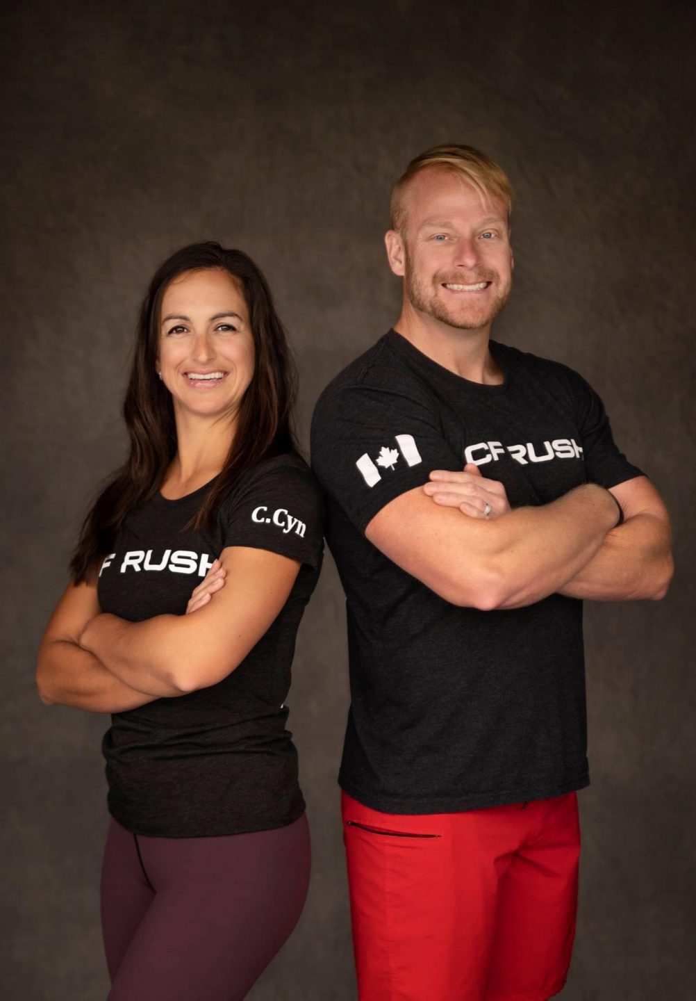 A portrait of gym owners Cynthia and Jeff Fotti.