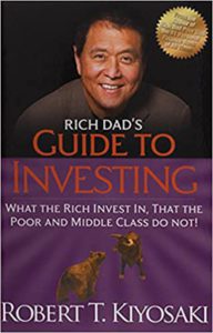 The cover of "Rich Dad's Guide to Investing" by Robert Kiyosaki.