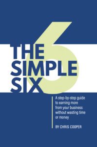 The cover of Chris Cooper's book "The Simple Six."