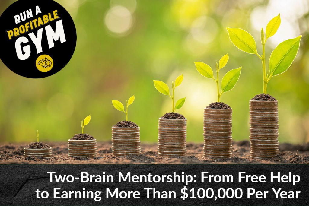 Two-Brain Mentorship: From Free Help to Earning More Than $100,000 Per Year