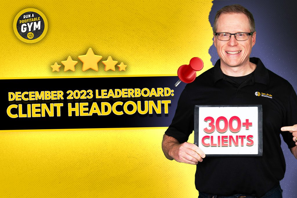A picture of Chris Cooper with the title "Marketing & Retention: Tips From Gym Owners With 300+ Clients."