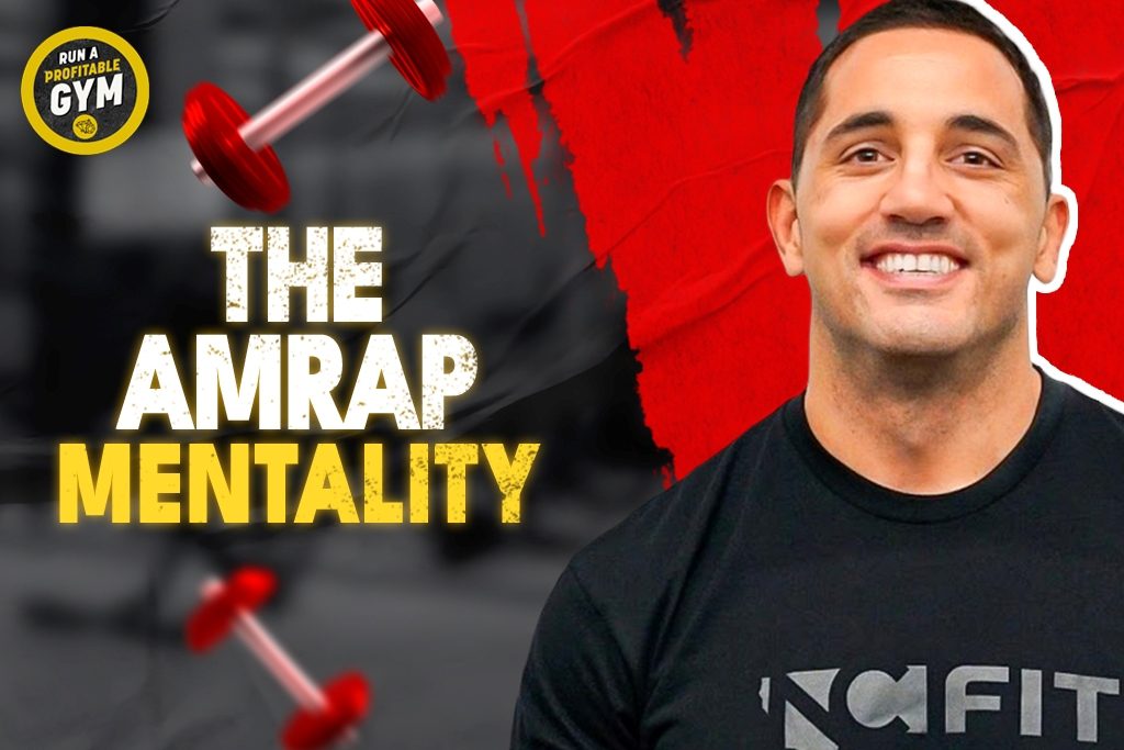 A photo of Jason Khalipa with the title "The AMRAP Mentality."