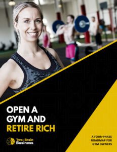 The cover of Chris Cooper's ebook "Open a Gym and Retire Rich."