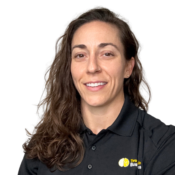 A portrait headshot of Two-Brain Business mentor Candice Wagner.