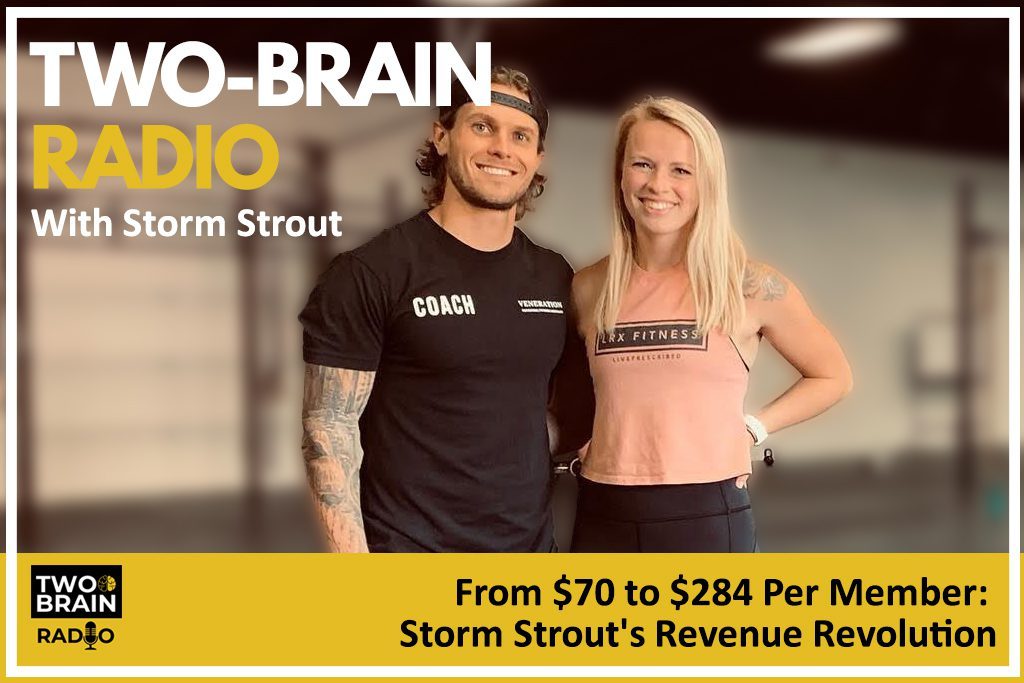 Storm Strout and wife