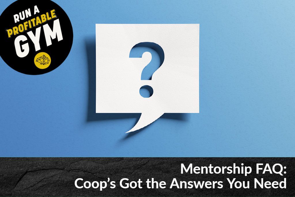Mentorship FAQ: Coop's Got the Answers You Need