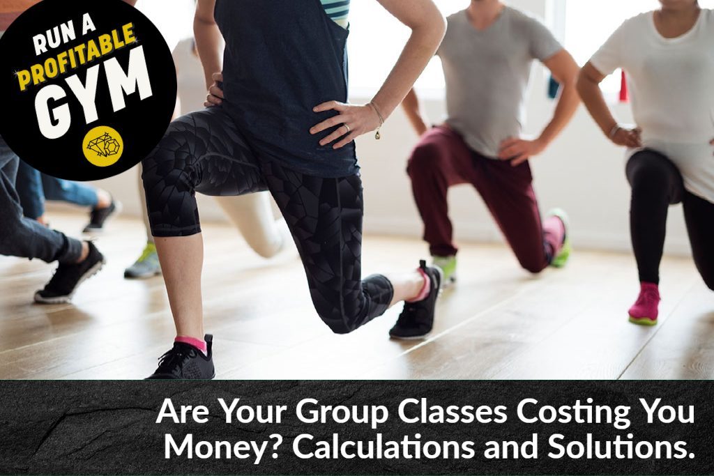 Are Your Group Classes Costing You Money? Calculations and Solutions.