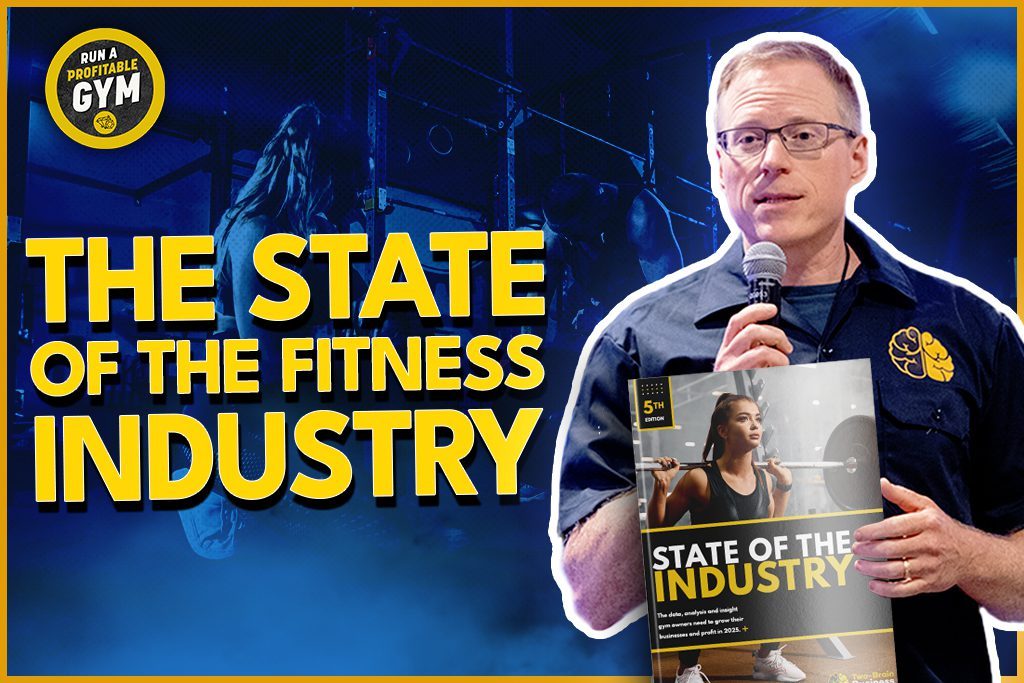Chris Cooper holds a copy of Two-Brain's 2024 "State of the Industry" guide.
